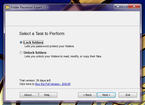 Folder Password Expert