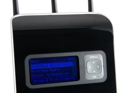 Belkin N1 Vision – meniul intern