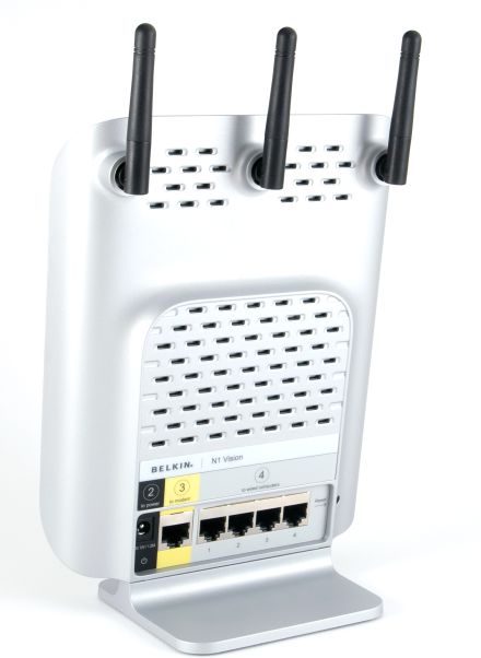 Belkin N1 Vision – vedere posterioară