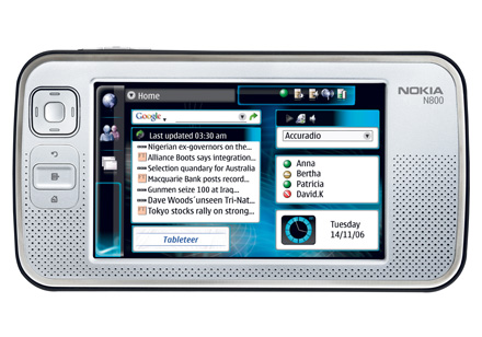 Nokia N800 Internet Tablet