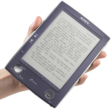 Sony Reader este foarte portabil
