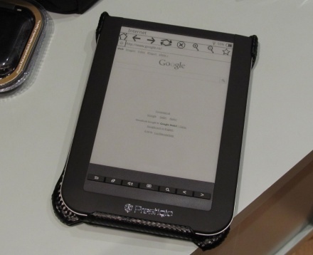 Prestigio Libretto 5062 - browser-ul
