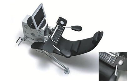 Snowcrash Netsurfer, cel mai confortabil scaun din lume