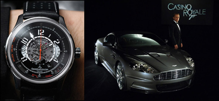 Jaeger LeCoultre şi Aston Martin DBS