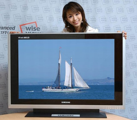 Samsung OLED TV - prototipul de 40 Samsung OLED TV - prototipul de 40