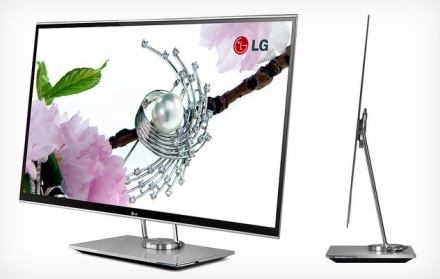 OLED TV de 55” de la LG în vara lui 2012 OLED TV de 55” de la LG în vara lui 2012