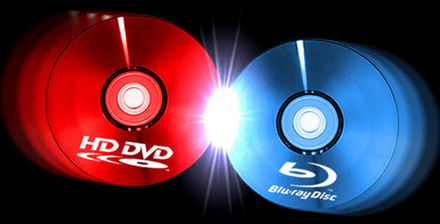 HD DVD player pentru un Blu-Ray