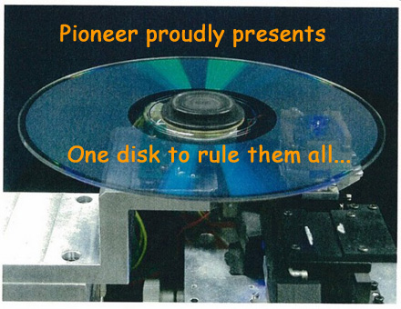 Pioneer 400 GB Blu Ray Disk Pioneer 400 GB Blu Ray Disk