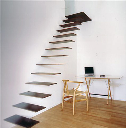 Floating stairs