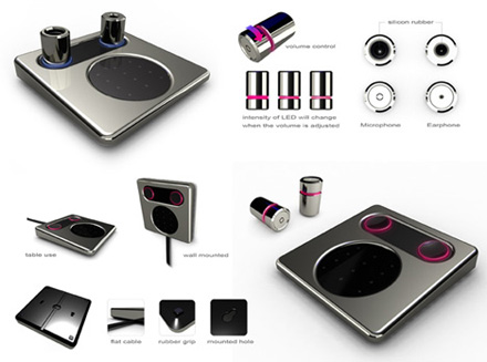 Telefon fix futuristic