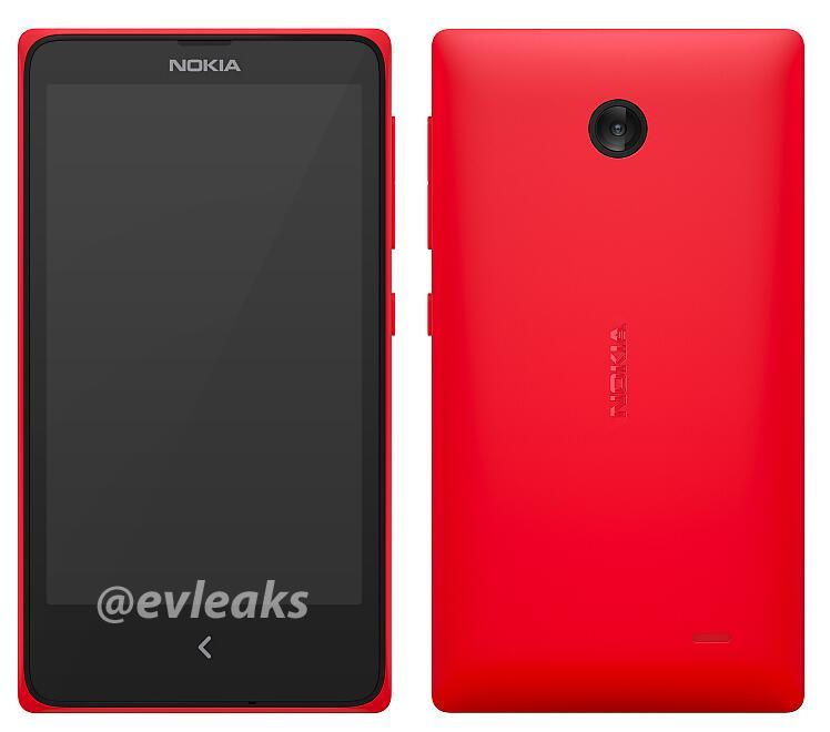 Carcasa roşie a lui Nokia Normandy