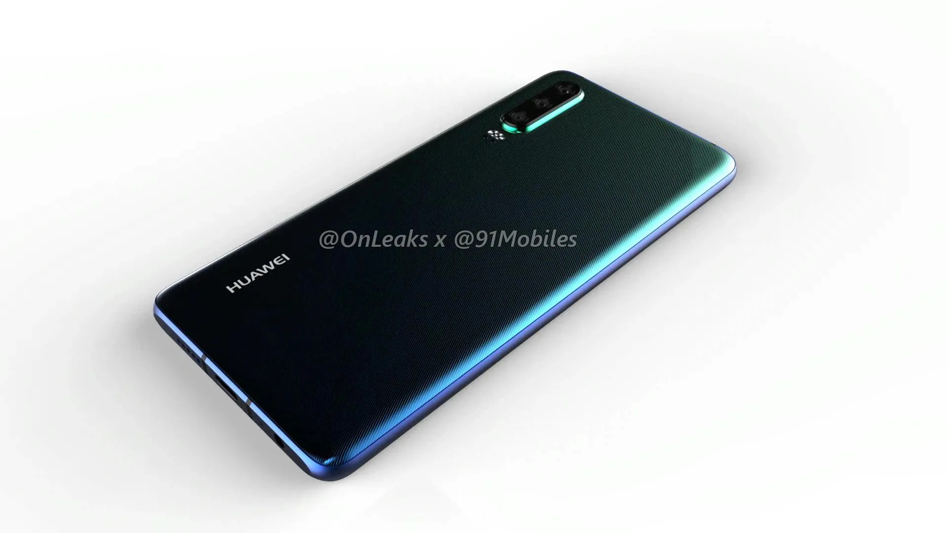 Huawei P30 - CAD render