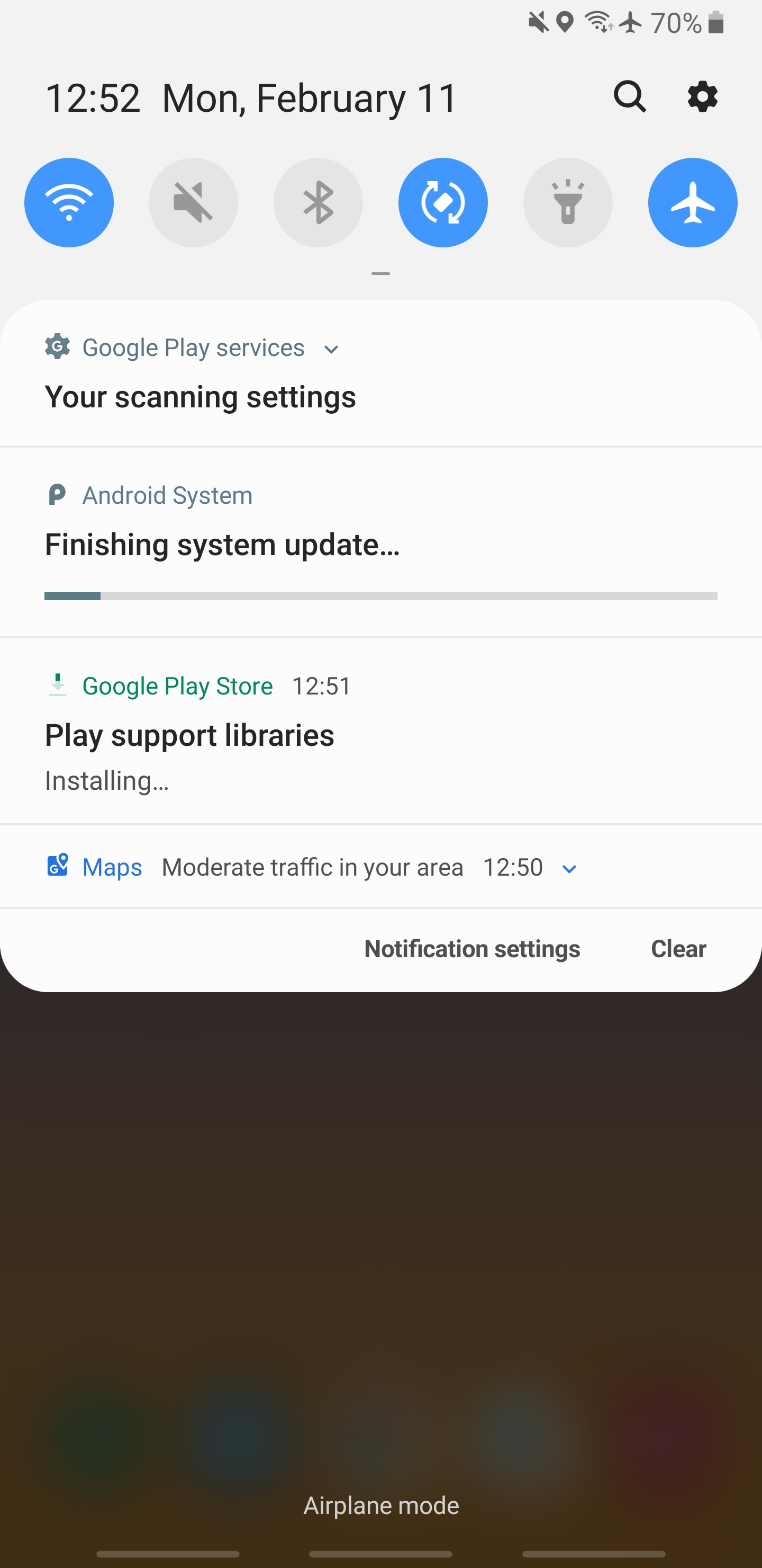 Samsung One UI screenshots