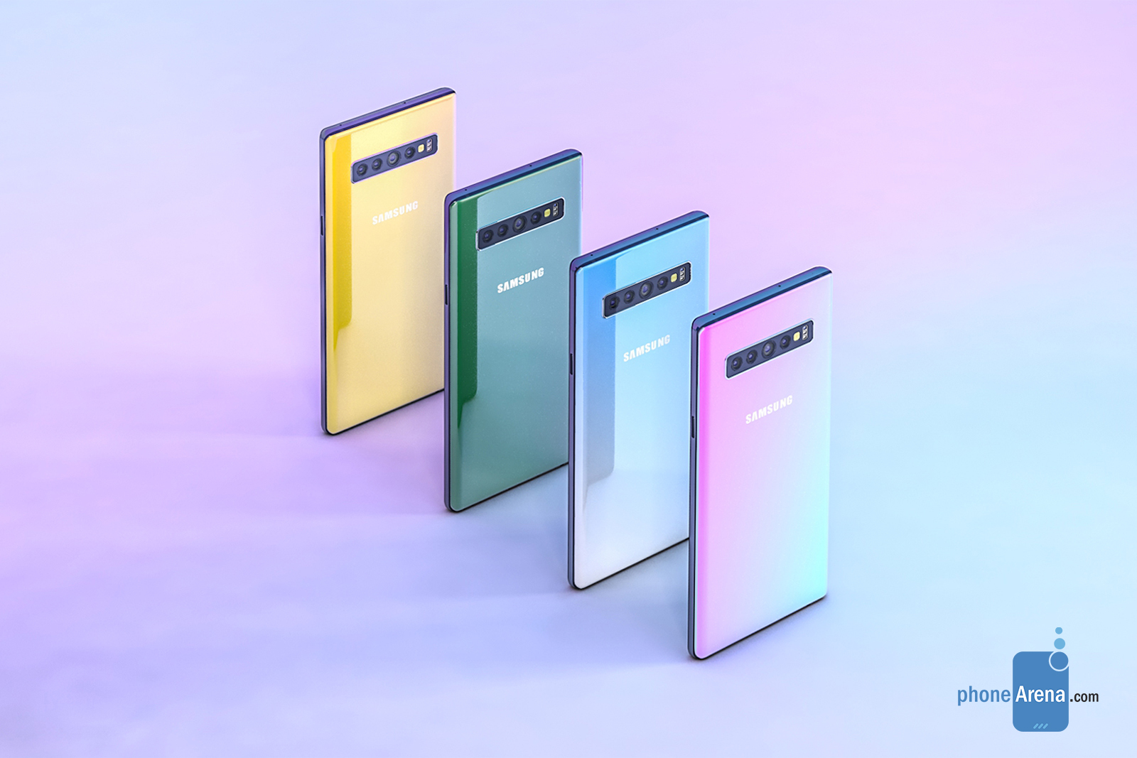 Samsung Galaxy Note 10 - Render