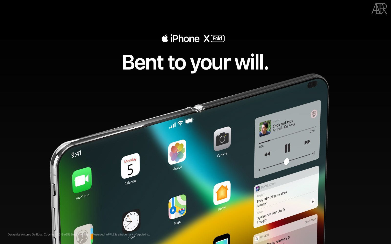 iPhone X Fold Concept