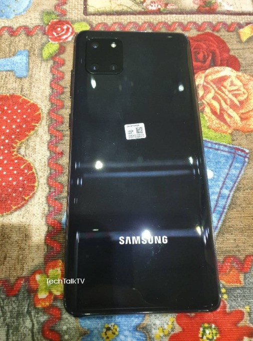 Samsung Galaxy Note10 Lite: foto spion