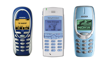 Siemens A50, Sony Ericsson T100 si Nokia 3310