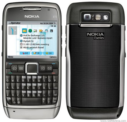 Nokia E71 - un telefon din clasa business cu tastatura QWERTY Nokia E71 - un telefon din clasa business cu tastatura QWERTY