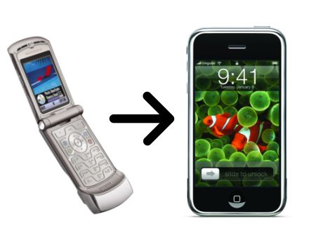 Un sfert din cumparatorii de iPhone au avut un RAZR Un sfert din cumparatorii de iPhone au avut un RAZR