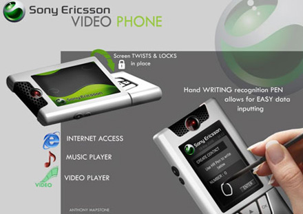 Sony Ericsson Video Phone Concept Sony Ericsson Video Phone Concept