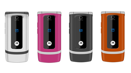 Motorola W375 se gaseste sub diverse teme coloristice