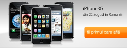 iPhone 3G se poate comanda de maine si in Romania iPhone 3G se poate comanda de maine si in Romania