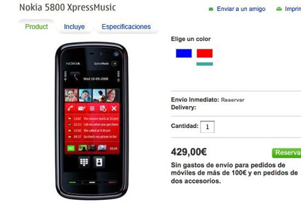 Nokia 5800 XpressMusic Nokia 5800 XpressMusic