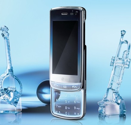 LG GD900, primul telefon cu tastatura transparenta