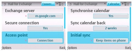 Google Sync pentru Symbian S60