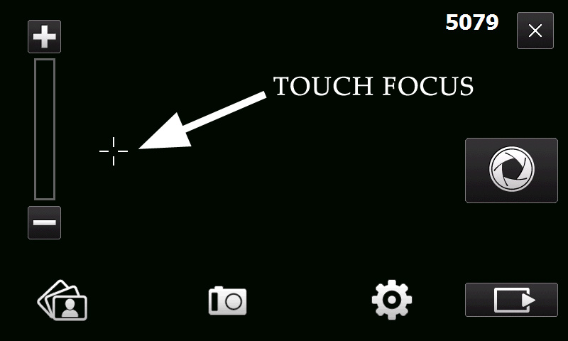 Touch focus