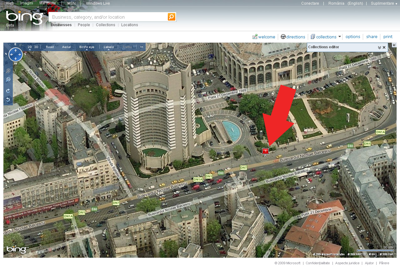 Bing Maps - Bird's Eye