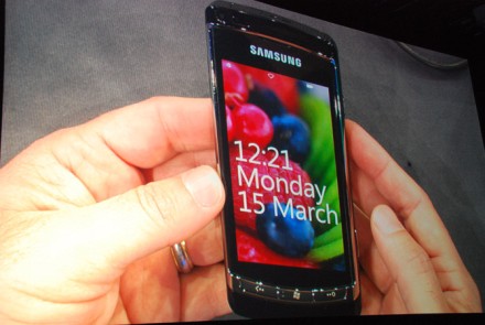 Un viitor model de la Samsung cu Windows Phone 7 Un viitor model de la Samsung cu Windows Phone 7