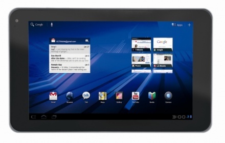 LG Optimus Pad - Android 3.0 pe 1280x768 de pixeli LG Optimus Pad - Android 3.0 pe 1280x768 de pixeli