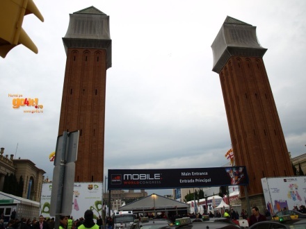 MWC 2011 - poarta de intrare