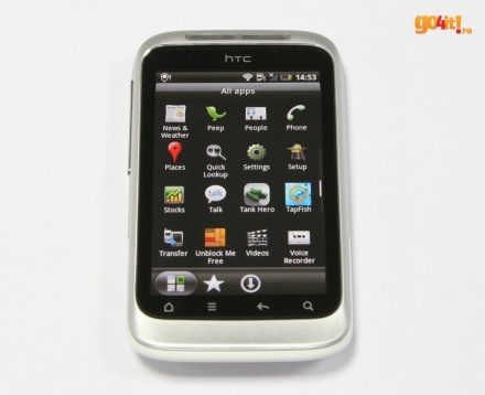 HTC Wildfire S - aplicaţiile