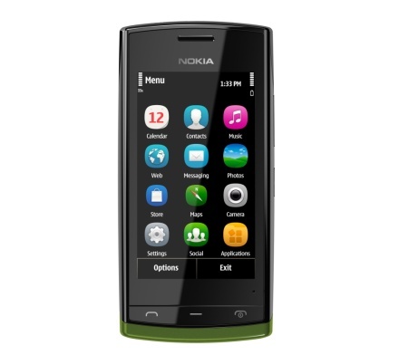 Nokia 500 - primul smartphone Nokia cu procesor la 1 GHz