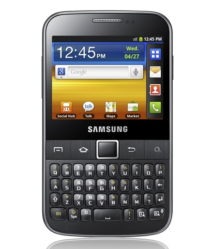 Samsung Galaxy Y Pro - ieftin, dar cu tastatură QWERTY Samsung Galaxy Y Pro - ieftin, dar cu tastatură QWERTY