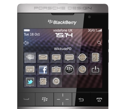 BlackBerry Porsche Design P9981 - ecranul touch