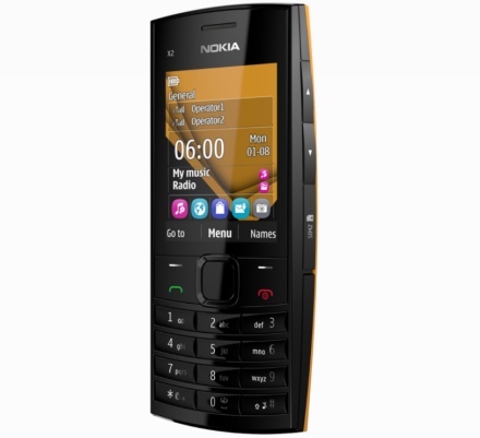 Nokia X2-02 - dual SIM accesibil