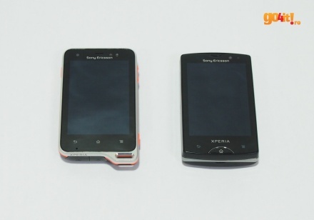 Sony Ericsson Xpera mini pro şi Xperia active