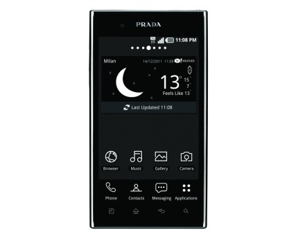 LG Prada 3.0 - Android 2.3 cu interfaţă alb-negru