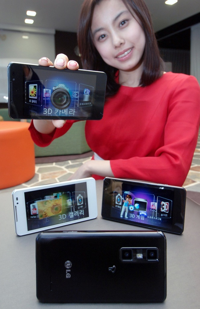 LG Optimus 3D Cube