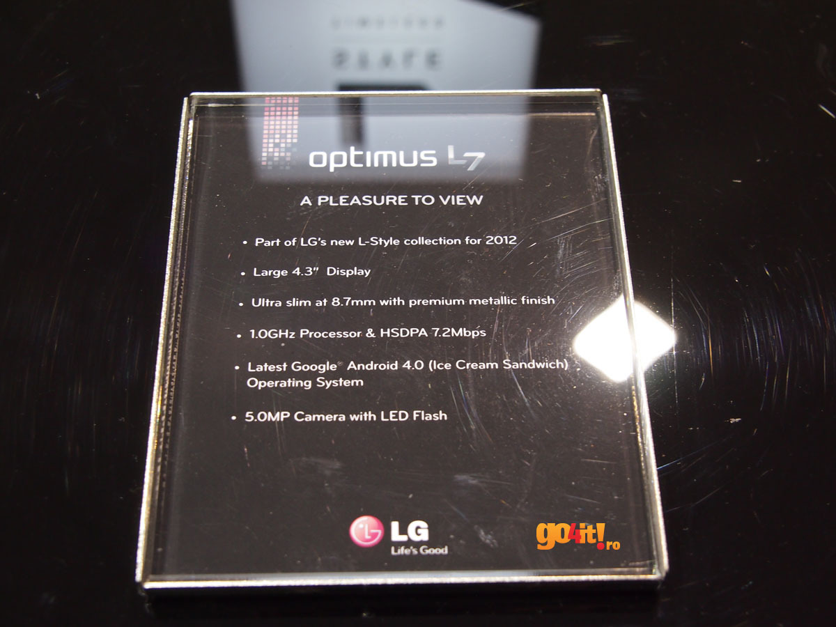LG Optimus L7 - prezentare