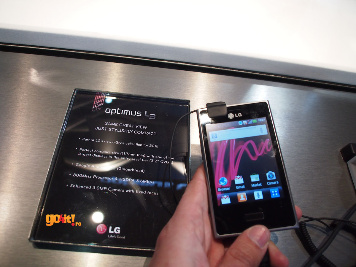 LG Optimus L3 - prezentare