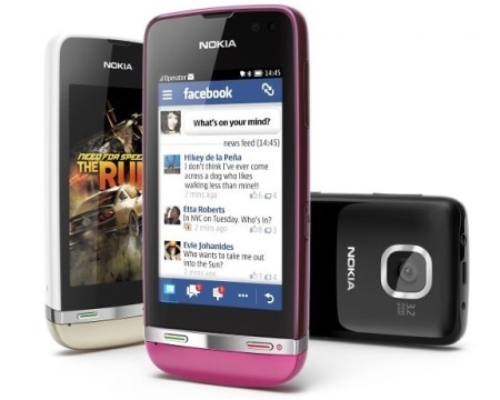 Nokia Asha 311 Nokia Asha 311 - cu ecran capacitiv de 3"