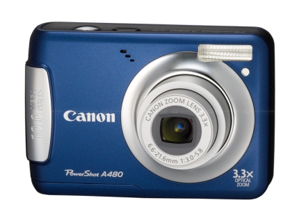 Canon PowerShot A480 - noul design pentru compacte