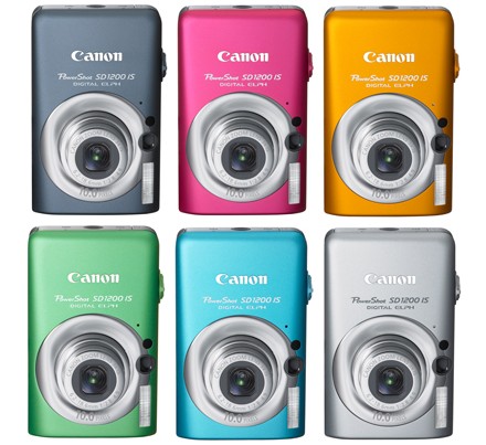 Canon IXUS 95 IS - culorile disponibile Canon IXUS 95 IS - culorile disponibile