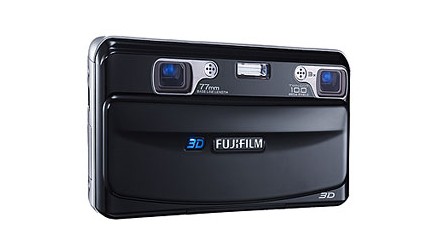 Fujifilm FinePix Real 3D - camera cu două obiective pentru poze 3D Fujifilm FinePix Real 3D - camera cu două obiective pentru poze 3D