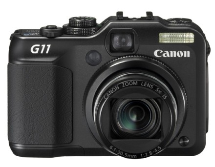Canon G11 uimeşte cu o rezoluţie mai mică decât cea a lui G10