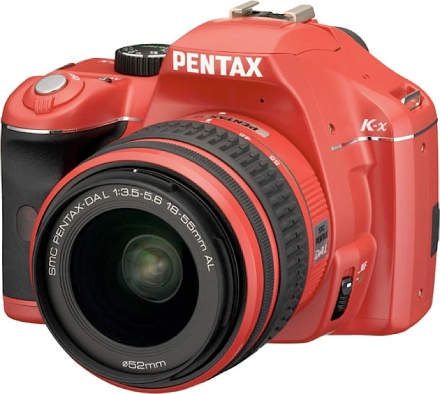 Pentax K-x - arată ca un K2000, dar e colorat Pentax K-x - arată ca un K2000, dar e colorat